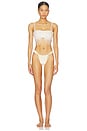 view 4 of 4 BRAGUITA BIKINI GOLDEN LUNE in Off-white