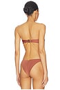 view 3 of 4 TOP BIKINI BANDA GOLDEN LUNE SEASHELL in Copper