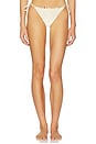 view 1 of 5 BRAGUITA BIKINI ATADURA LATERAL SIDE TIE BIKINI BOTTOM in Beige