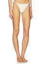 view 2 of 5 BRAGUITA BIKINI ATADURA LATERAL SIDE TIE BIKINI BOTTOM in Beige