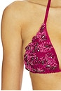 view 5 of 5 Petal Bikini Top in Red