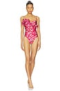 view 1 of 4 BAÑADOR PEONY PRINT in Red