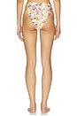 view 3 of 4 BAS DE MAILLOT DE BAIN PEONY PRINT in Yellow