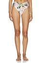 view 1 of 5 Lotus High Waist Bikini Bottom in Light Pink