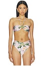 view 1 of 5 Lotus Bikini Top in Light Pink