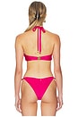 view 3 of 4 HAUT DE MAILLOT DE BAIN AURORA in Pink