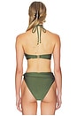 view 3 of 4 HAUT DE MAILLOT DE BAIN AURORA in Green