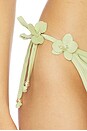 view 6 of 5 Petal Bikini Bottom in Green