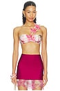 view 1 of 5 TOP BIKINI ORCHID BLOOM in Rose