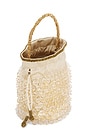view 5 of 6 Flor Bag in Beige & Gold
