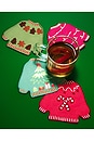 view 4 of 4 Ugly Sweaters Cocktail Napkins in 