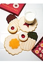 view 4 of 4 КОКТЕЙЛЬНЫЕ САЛФЕТКИ HOLIDAY COOKIES COCKTAIL NAPKINS in 