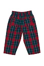 view 2 of 2 Boys Jackson Pant in Red Tartan