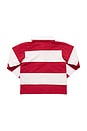 view 2 of 2 Albert Rugby Shirt in Red & White