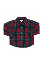view 1 of 2 Boys Jack Shirt in Red Tartan