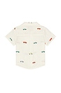 view 2 of 2 Boys Jack Shirt in Vintage Car Embroidery