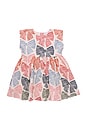 view 1 of 4 Adaline Dress in Multi Striped Bows