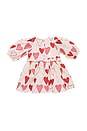 view 2 of 2 Girls Renee Dress in Gradient Hearts