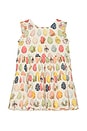view 1 of 2 Girls Eloise Ruffle Dress in Multi Eggs