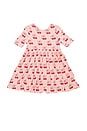 view 2 of 6 Girls Bamboo Steph Dress in Cherry Hearts