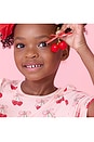 view 4 of 6 Girls Bamboo Steph Dress in Cherry Hearts