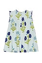 view 2 of 2 Girls Jaipur Dress in Light Blue Dandelion
