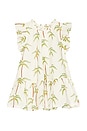 view 1 of 2 ROBE HARPER in Cream Palm Trees