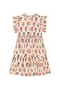 view 2 of 2 Girls Jennifer Dress in Multi Flower Drop