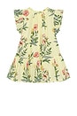 view 2 of 4 Girls Harper Dress in Pale Yellow Poppy