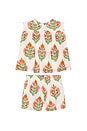 view 2 of 2 ENSEMBLE SHORT ET TOP MISHA in Pink Bellflower