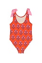 view 2 of 2 Girls Shelly Swimsuit in Strawflower