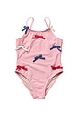 view 1 of 2 Girls Lottie Suit in Pink Bows