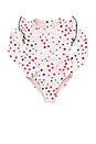 view 1 of 3 Girls Rachel One Piece Swimsuit in Patriotic Stars