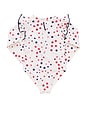 view 2 of 3 Girls Rachel One Piece Swimsuit in Patriotic Stars