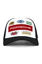 view 2 of 4 SOMBRERO PORSCHE TRUCKER HAT in Black Multi