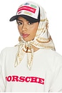 view 1 of 3 PAÑUELO THE SHIFT SCARF in Gold & White