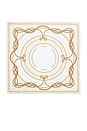 view 4 of 3 PAÑUELO THE SHIFT SCARF in Gold & White