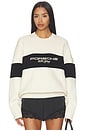 view 1 of 6 x Revolve Calvin Knit Crewneck in Ivory & Black