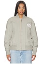 view 2 of 5 BLOUSON 959 BOMBER in Light Silver