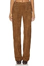 view 2 of 7 PANTALONES DEVON in Brown