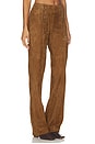 view 4 of 7 PANTALONES DEVON in Brown