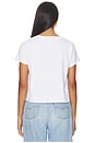 view 4 of 4 T-SHIRT PORSCHE BABY TEE in White & Red