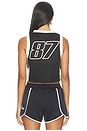 view 4 of 4 x Revolve 959 Cropped Jersey in Black & White