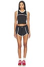 view 5 of 4 x Revolve 959 Cropped Jersey in Black & White