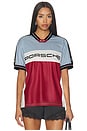 view 1 of 6 x Revolve 959 Unisex Jersey in Blue & Red