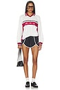 view 5 of 4 x Revolve 959 Unisex Long Sleeve Jersey in White & Red