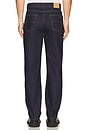 view 3 of 5 Straight Leg Denim Jeans in Dark Indigo