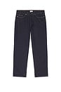 view 5 of 5 Straight Leg Denim Jeans in Dark Indigo