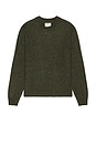 view 5 of 5 Rhodes Boxy Knitted Crew in Forest