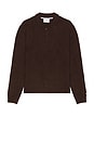 view 5 of 4 Shugart Boxy Knit Jumper in Brown